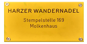 Stempelabdruck Harzer Wandernadel 169 Molkenhaus