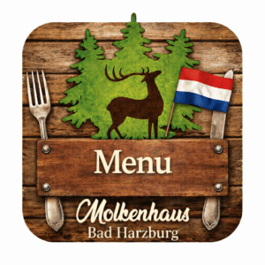 Speisekarte Niederländisch